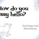 Escort greetings